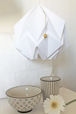 Suspension origami uni - taille s