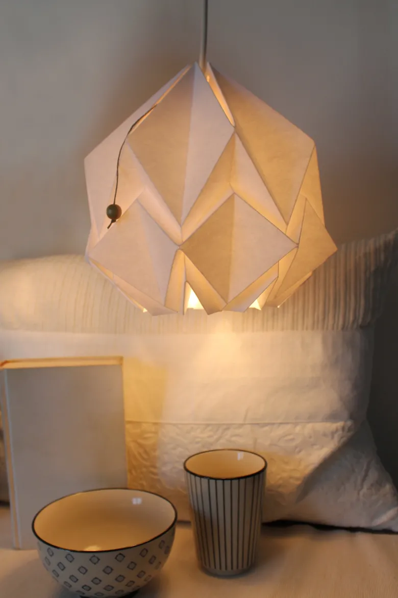 Suspension origami uni - taille s
