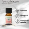 Synergie d'huile essentielle sensualité