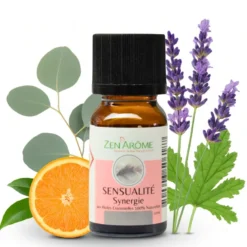 Synergie d'huile essentielle sensualité