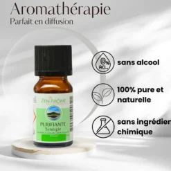 Synergie d'huile essentielle purifiante