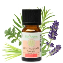 Synergie d'huile essentielle revitalisante