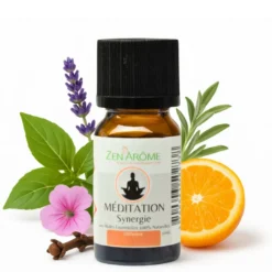 Synergie d'huile essentielle méditation