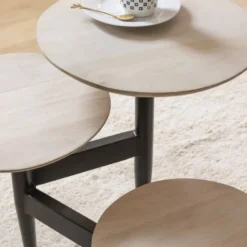 Table basse en bois de manguier