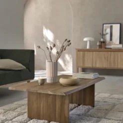 Table basse en bois de teck
