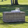 Table basse rectangulaire kubu naturel