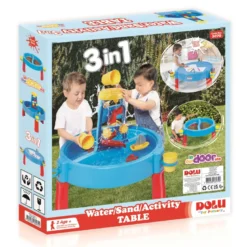 Table d'activités eau et sable 3 en 1