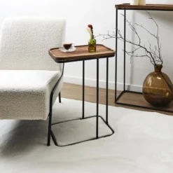 Table d'appoint bout de canapé