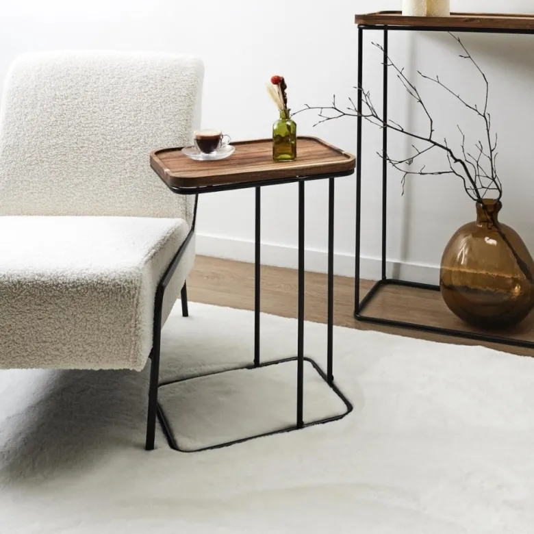 Table d'appoint bout de canapé