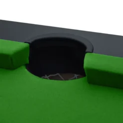 Table de billard convertible noire tapis vert - eddie