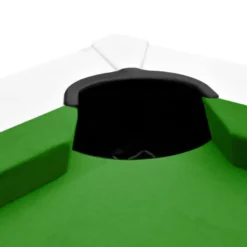 Table de billard convertible blanche tapis vert - eddie