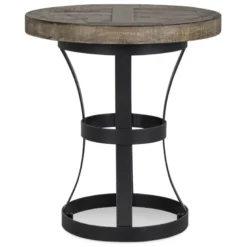 Table de chevet bois marron - flavine