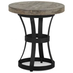 Table de chevet bois marron - flavine
