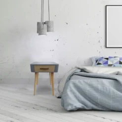Table de chevet scandinave - 1 tiroir -