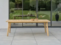 Table de jardin 8 places - marron