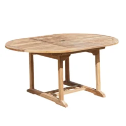 Table de jardin teck 6à8 p