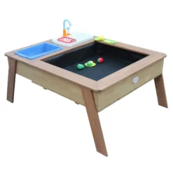 Table de jeux à sable et à eau en bois