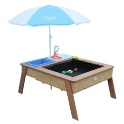 Table de jeux à sable et à eau en bois