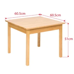 Table en bois pour enfants