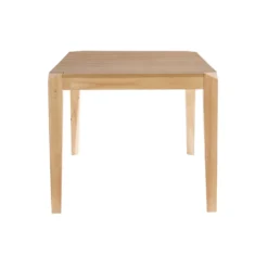 Table extensible rectangulaire en bois clair l150-180 cm bolly