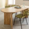 Table à manger bois acacia