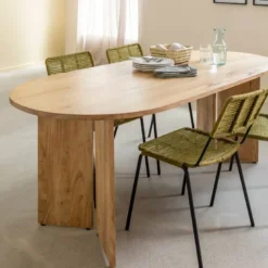 Table à manger bois acacia