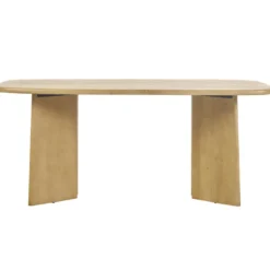 Table à manger rectangulaire en bois manguier massif l180 cm sota