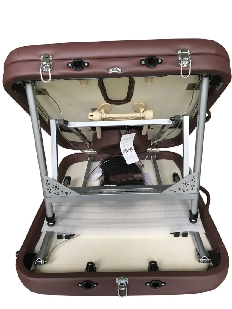 Table massage pliante alu relevable