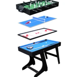 Table multi-jeux 4 en 1