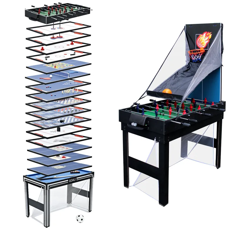 Table multi-jeux 20 en 1