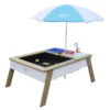 Table à sable et à eau en bois marron e