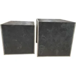 Tables gigognes pierre naturelle noir -