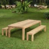 Table teck recyclé 240 x 100 cm callao