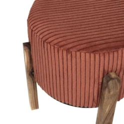 Tabouret côtelé