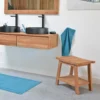 Tabouret en teck massif - kyoto