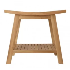Tabouret en teck massif - kyoto