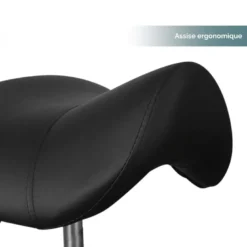 Tabouret ergonomique - noir