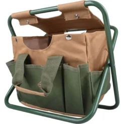 Tabouret range outils pliable