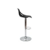 Tabourets de bar avec motif baroque noir (lot de 2) barocca
