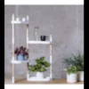 Étagère modulaire pour plantes banche à 4 plateaux