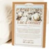 Taie d'oreiller en coton bio - 60 x 60 c