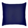 Taie d'oreiller en soie 19 mommes 65x65 Bleu marine