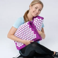 Tapis d’acupression + coussin – soulagement dos, nuque & relaxation