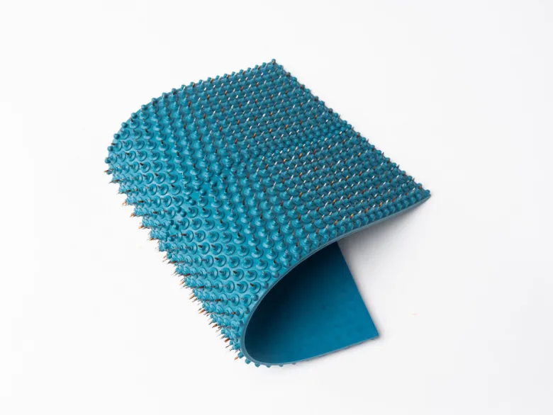 Tapis d'acupression taille s bleu