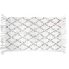 Tapis de bain 50x80cm latika blanc 100%c