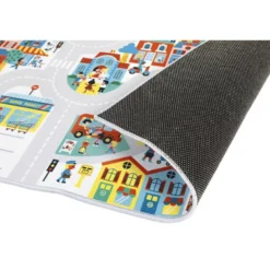 Tapis de jeu avec circuit ville