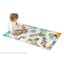 Tapis de jeu avec circuit ville