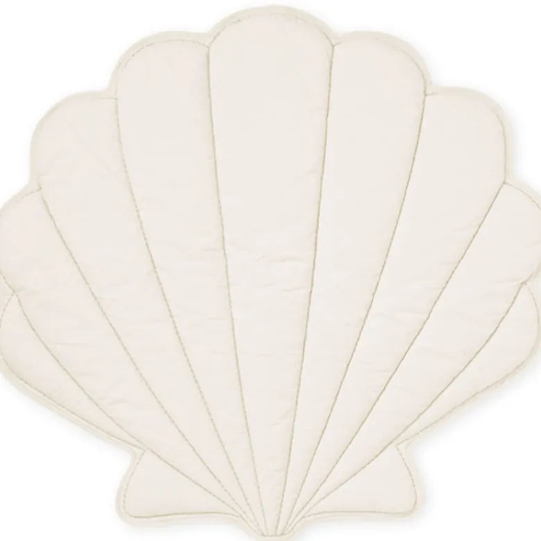 Tapis de jeu coquillage écru