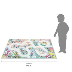 Tapis de jeu royaume enchanté