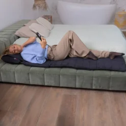 Tapis de massage 3-en-1: vibration, coussin shiatsu et tapis d'acupression